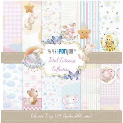 Papers For You Total Cuteness Designpapiere - Mini Scrap Paper Pack